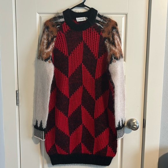 Coach Runway Sweater Dress - Picture 1 of 9